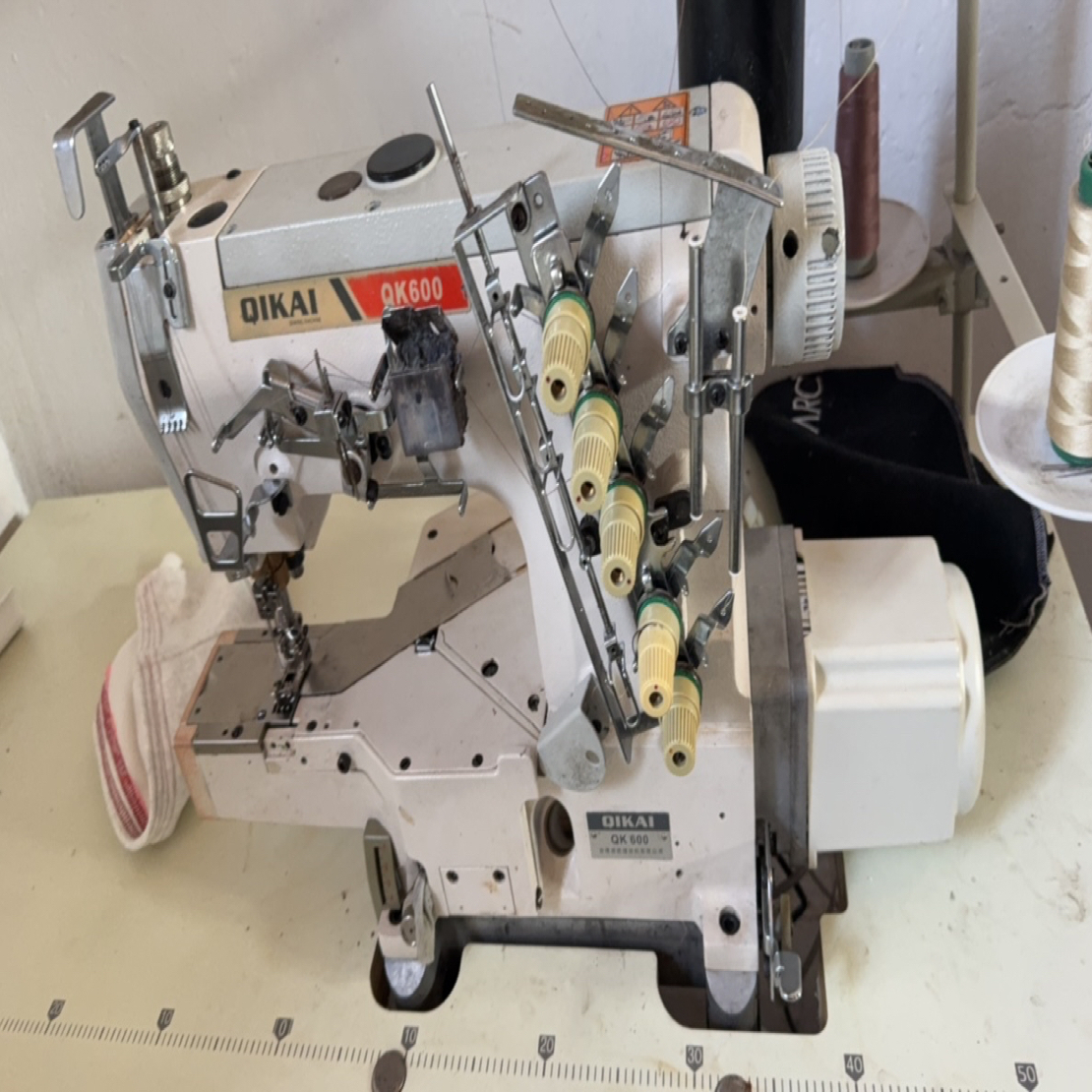 中捷琦凯自动剪线小方头，坎车