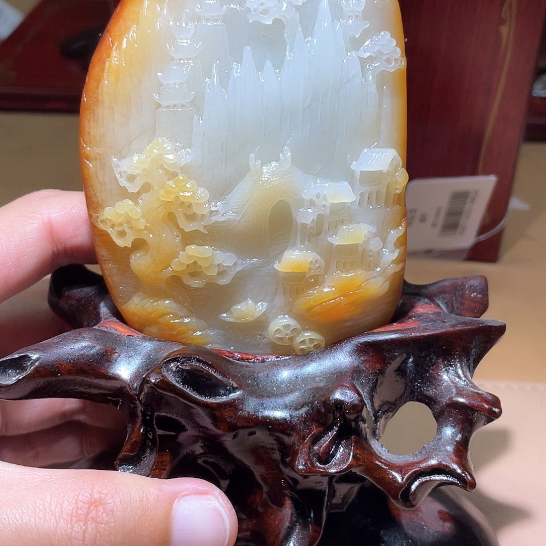 和田玉颈饰未镶嵌A7 