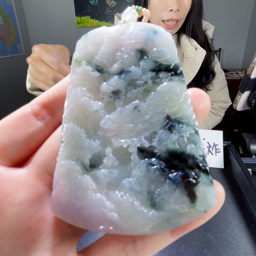 颈饰未镶嵌翡翠翡翠