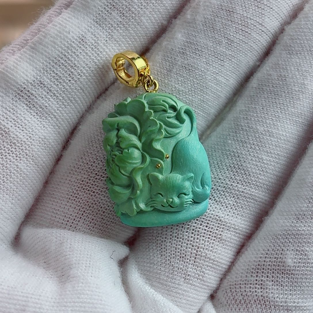 绿松石未镶嵌珠宝奇石