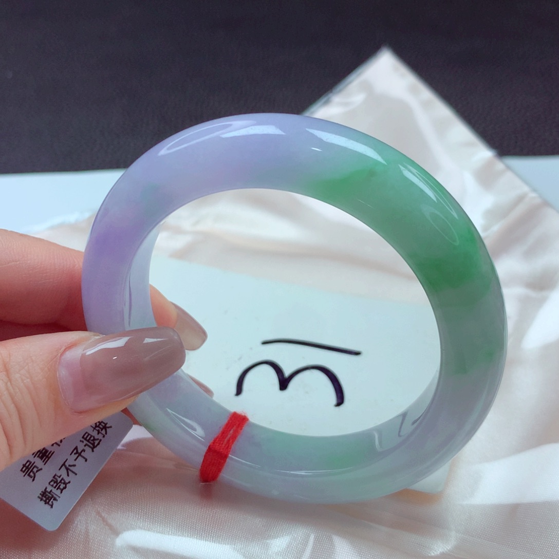 翡翠手镯未镶嵌手镯55