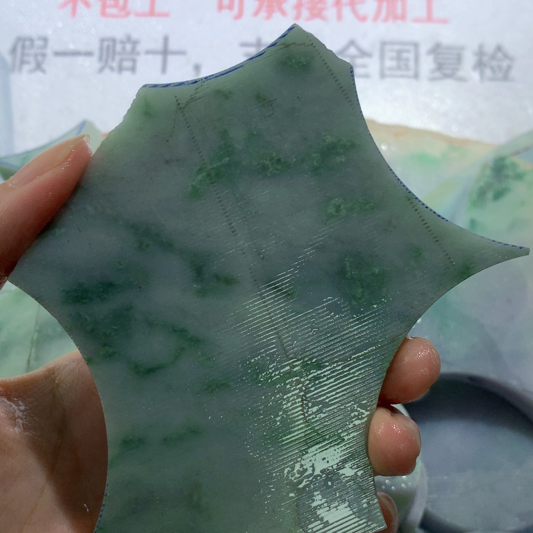 裸石翡翠A****会天然缅甸a货56