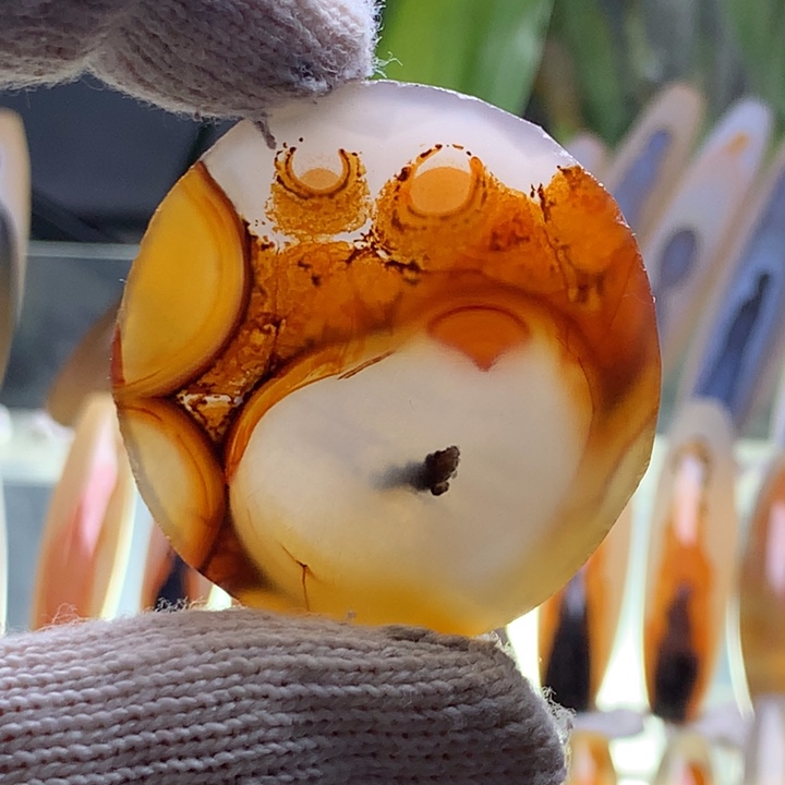 未镶嵌玛瑙/玉髓珠宝半成品67