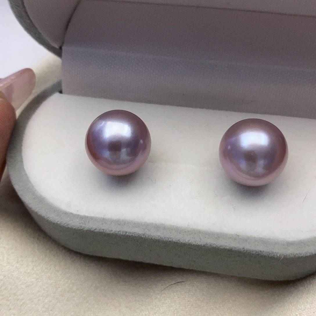 【闪购商品】淡水珍珠耳饰银S925镶嵌46