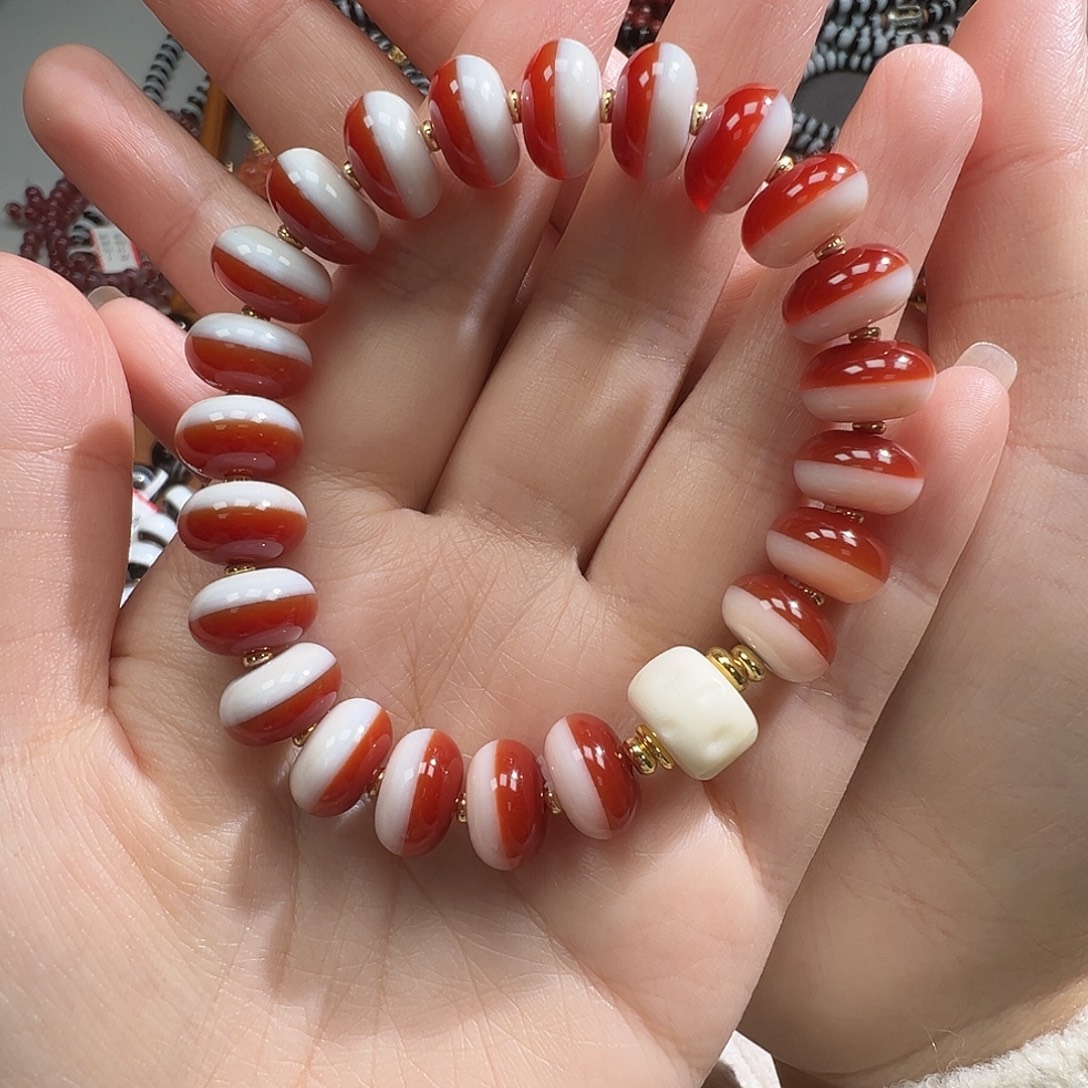 玛瑙/玉髓合金手串