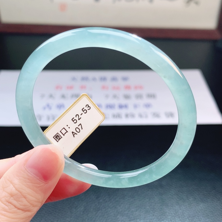 翡翠未镶嵌手镯翡翠手镯93