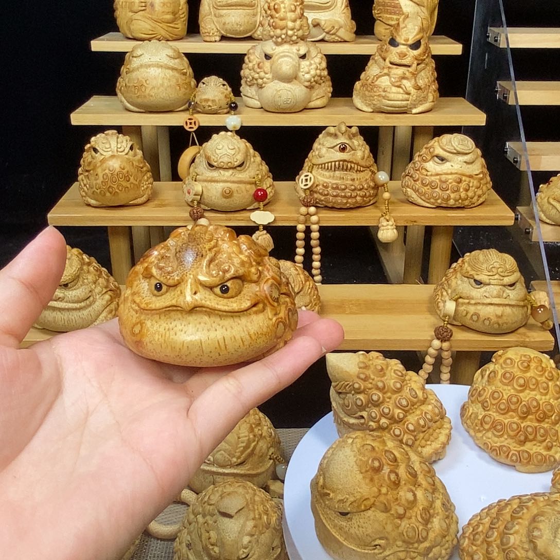 香榧木不**?竹根雕作品欣赏