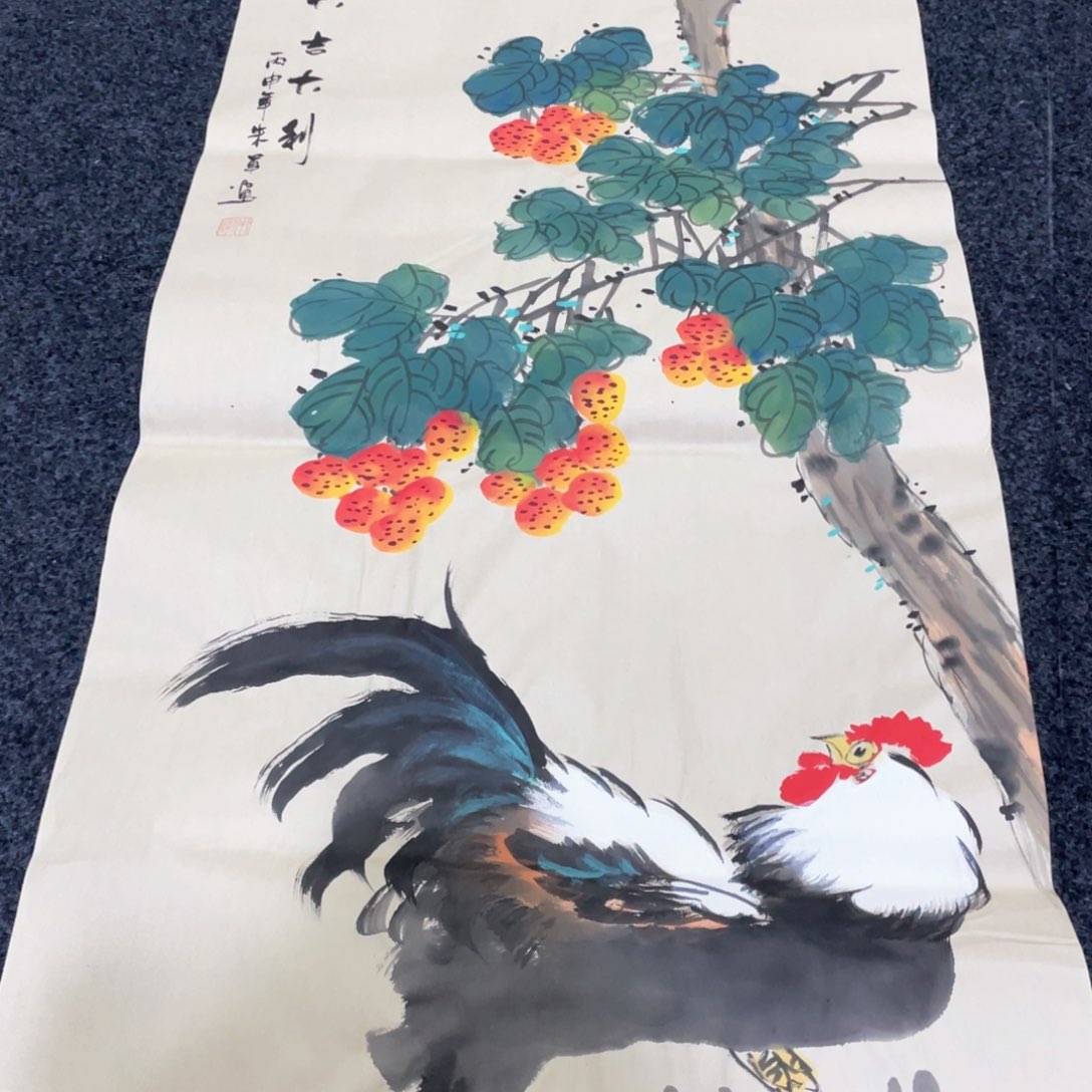 国画国画作品画心一张
