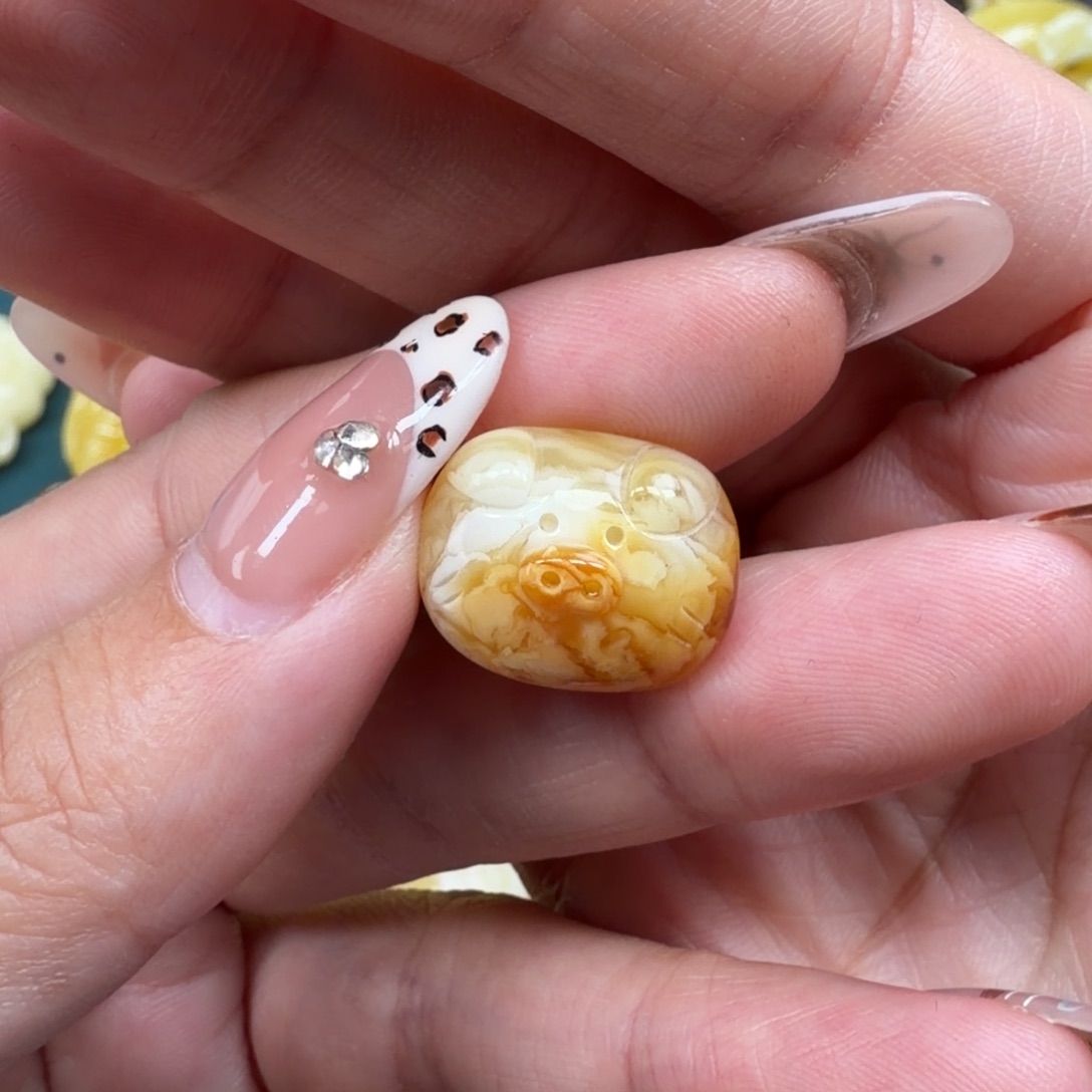 琥珀未镶嵌裸石蜜蜡