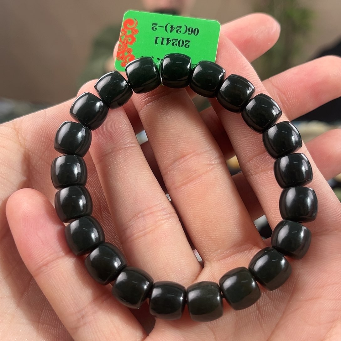 和田玉手串未镶嵌