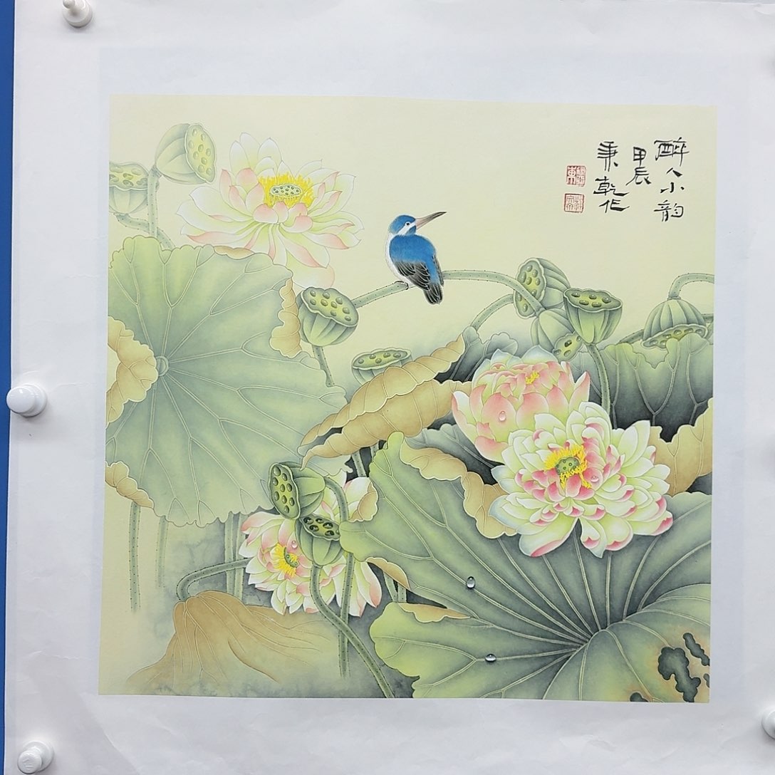 国画多次参加国内外大型