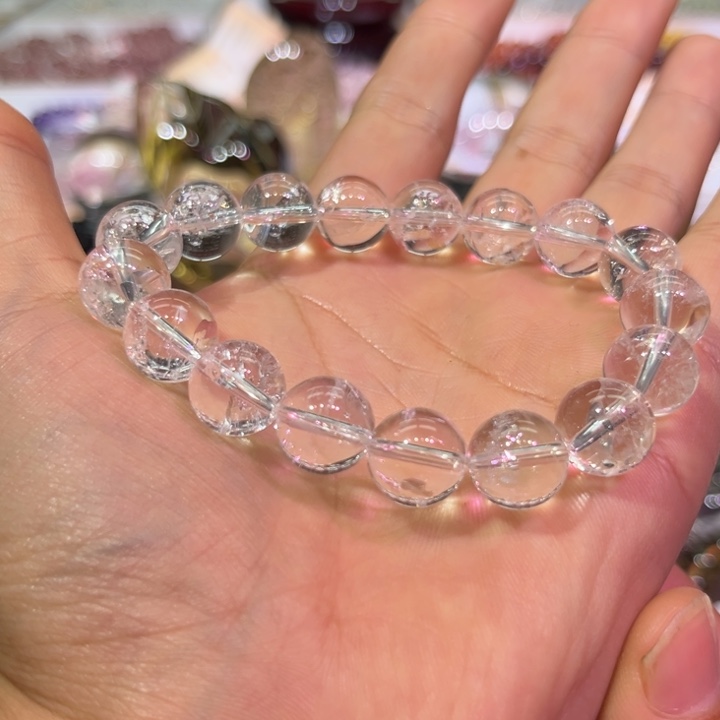 【闪购商品】水晶手链未镶嵌白阿塞