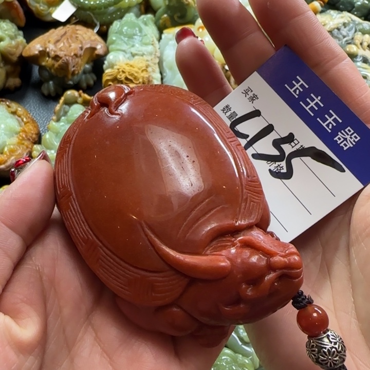 透闪石质玉手把未镶嵌