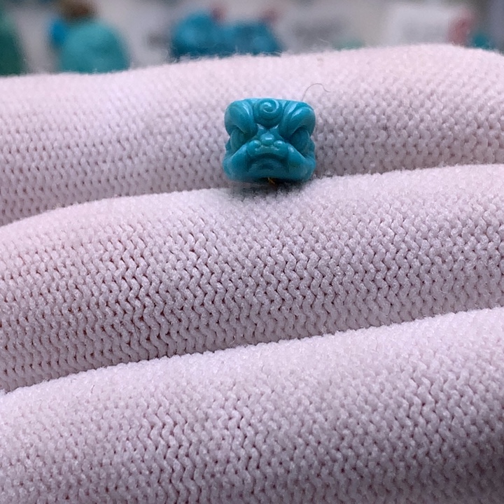 绿松石未镶嵌珠宝奇石8mm