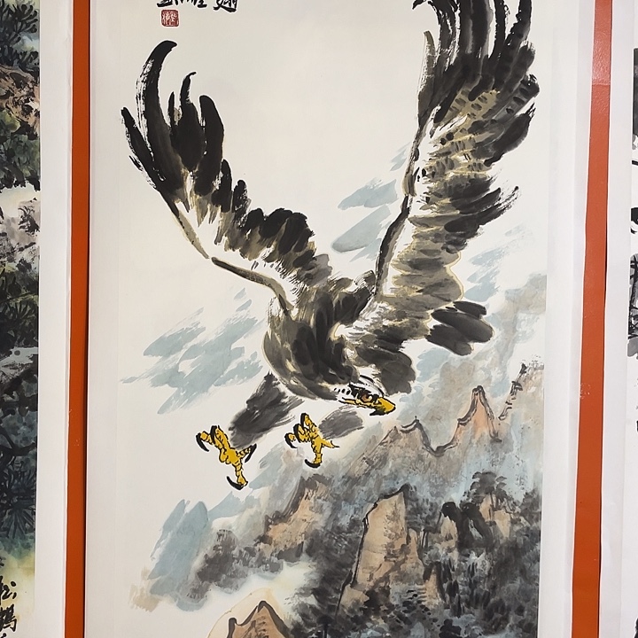 国画张圣敏先生纯手绘作品