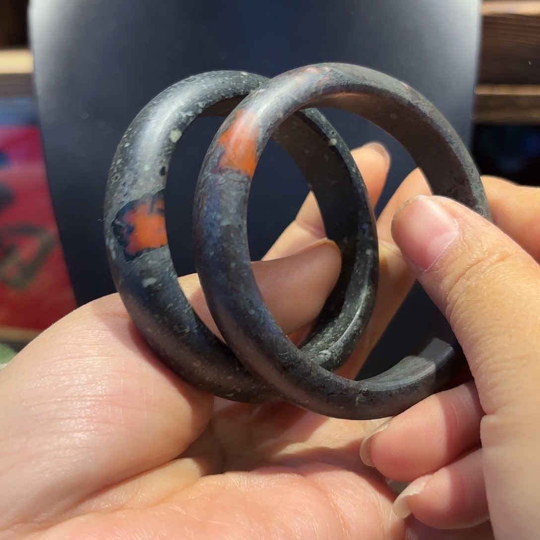 南红玛瑙手镯未镶嵌原创