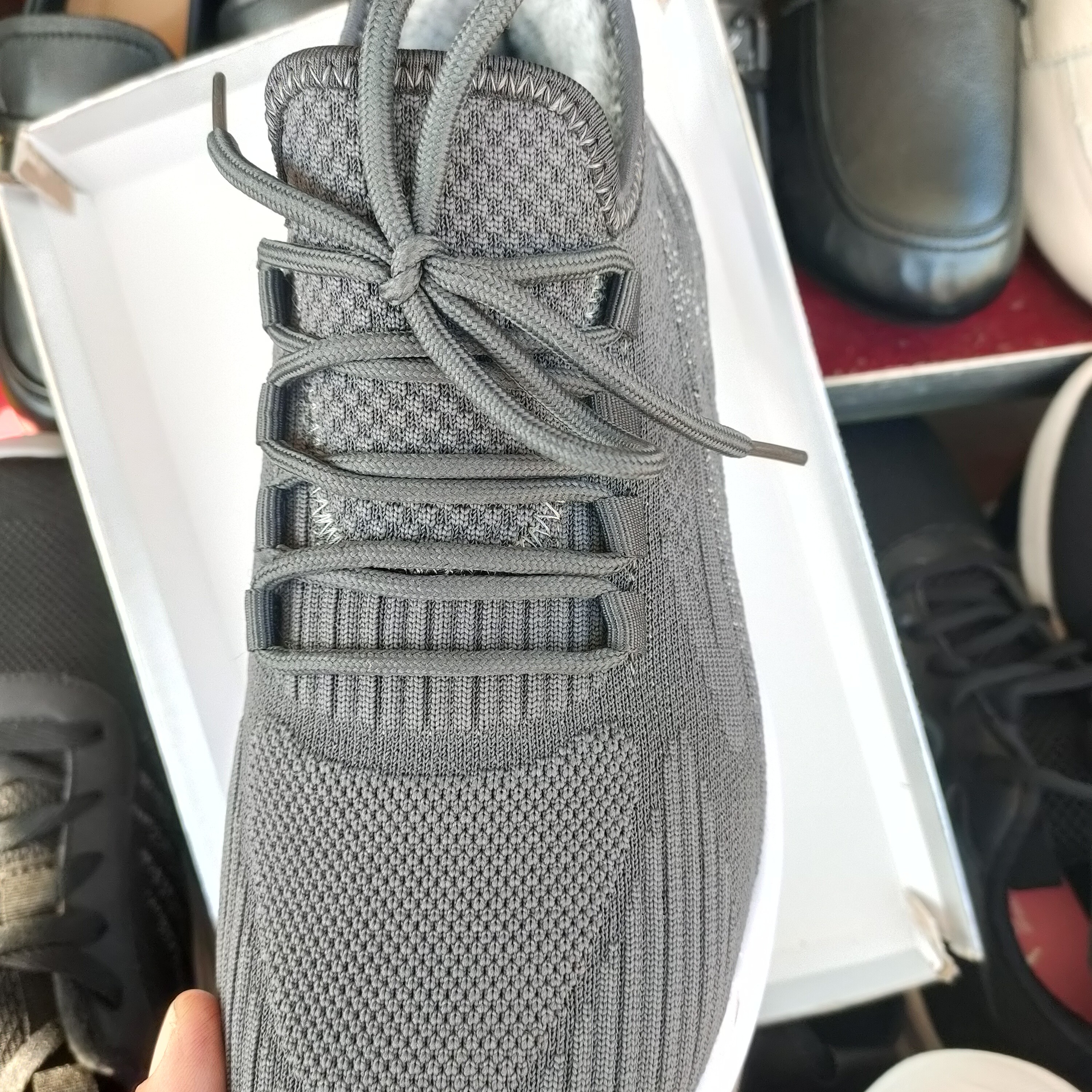 男式一脚登高弹帮兔毛