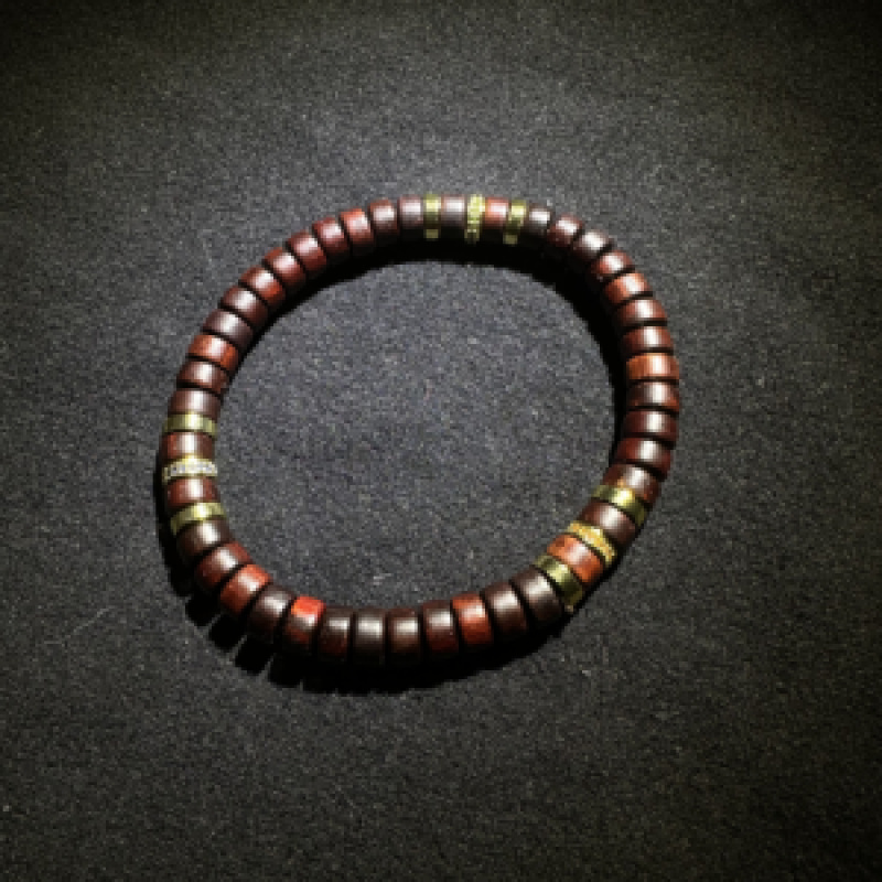 小叶紫檀手串 LQ253 （无礼盒）