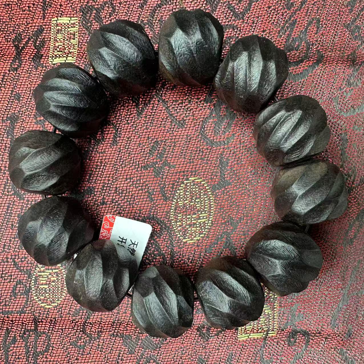 （开总文玩）天然沉香木串144