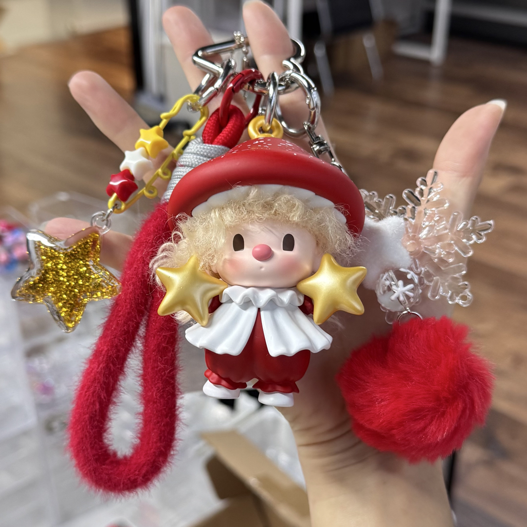 直播间代拆A 福宝原创手作潮玩包挂钥匙扣