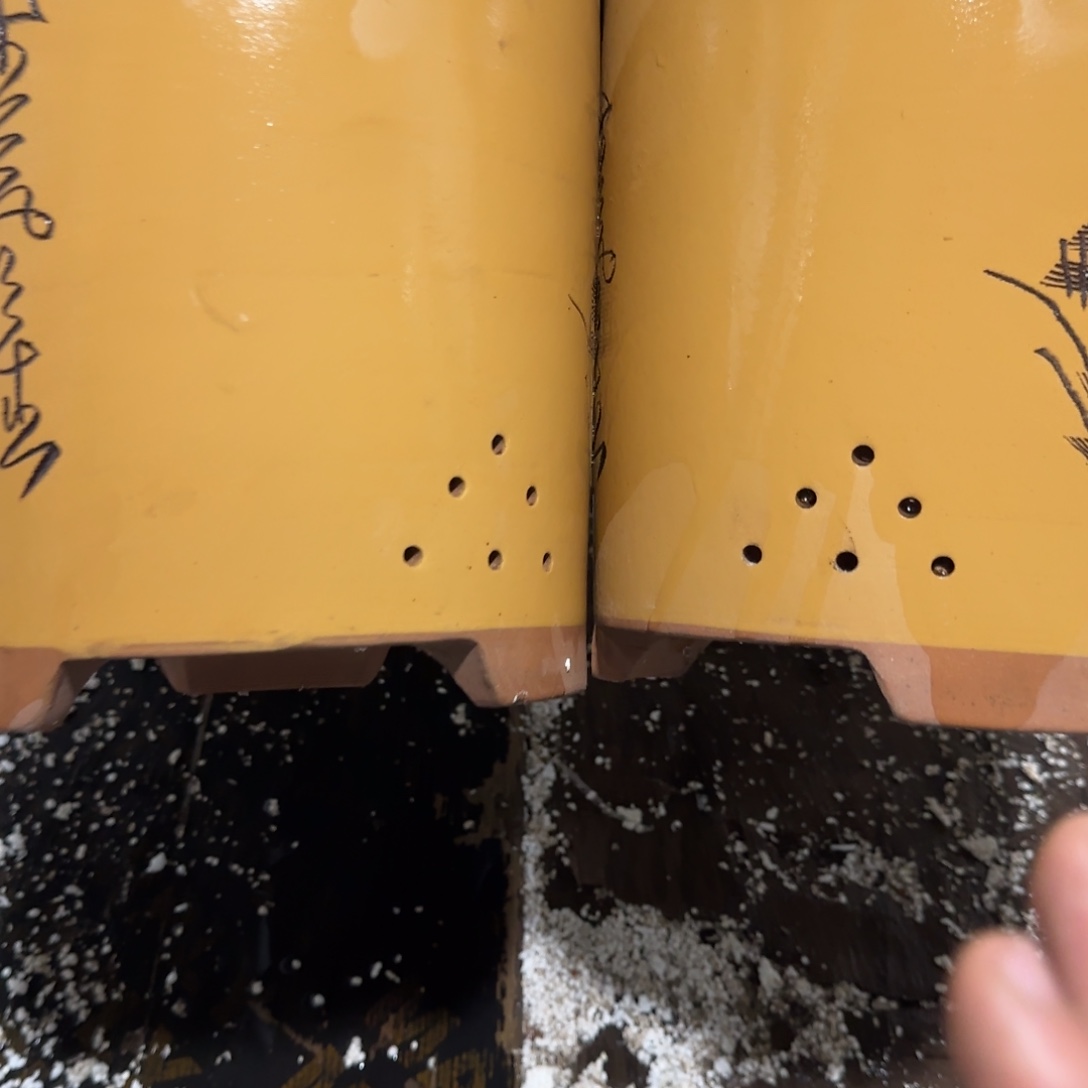 紫砂花盆口径14.18口径