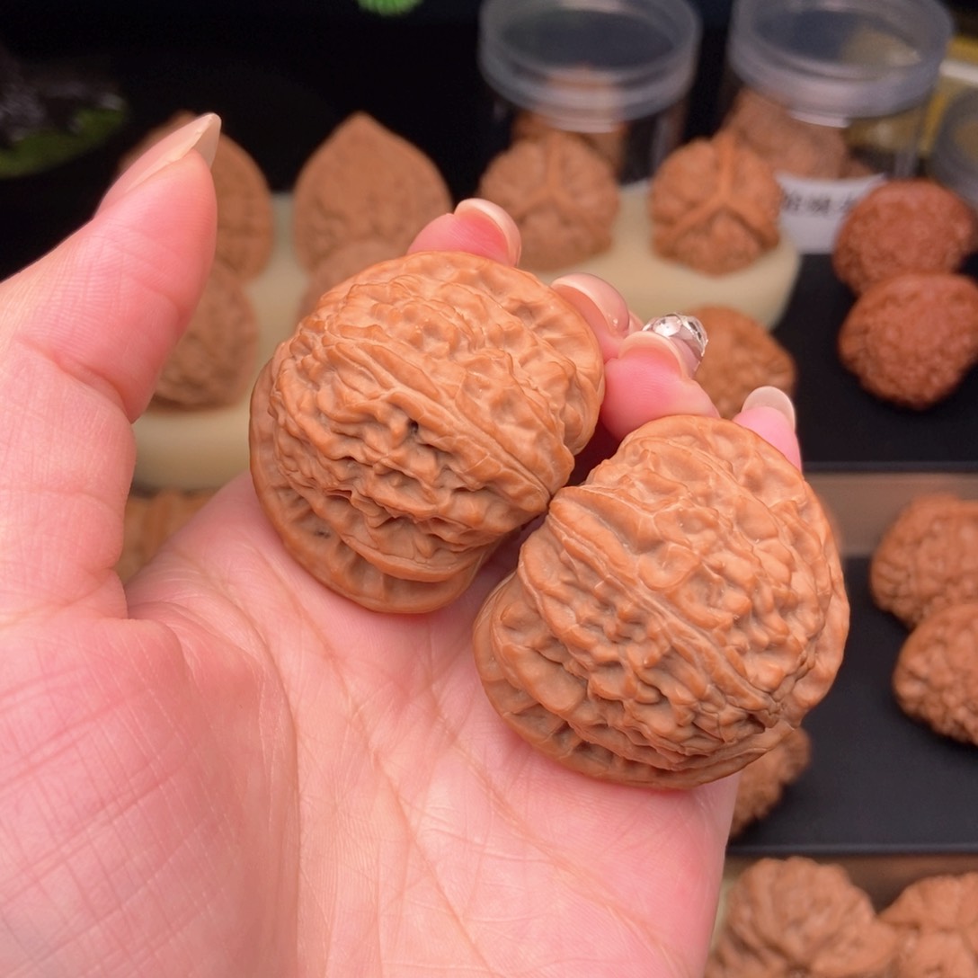 吊坠文玩核桃42白狮子