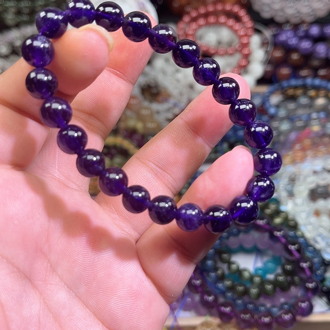 水晶手串未镶嵌天然水晶未镶嵌