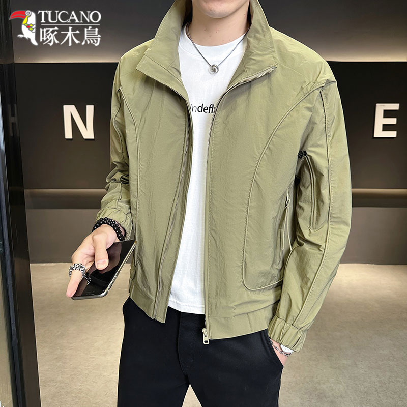 TUCANO/啄木鳥韩版潮流时尚百搭宽松男士春季外套潮流夹克上衣