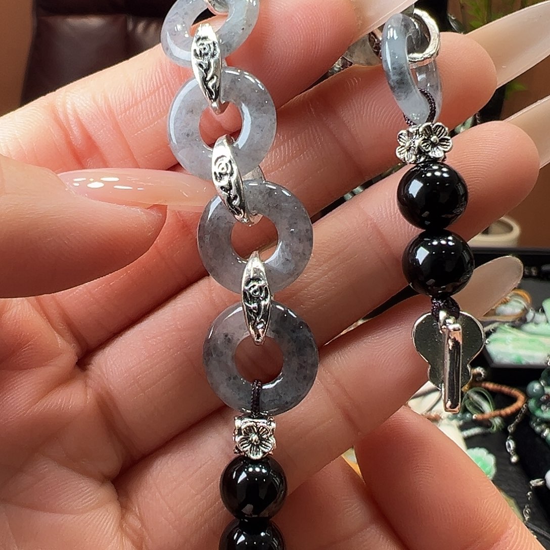 翡翠未镶嵌手链手链