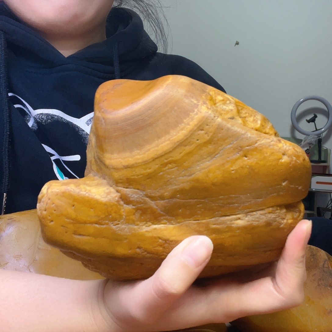 润***斋黄蜡石确实黄蜡石