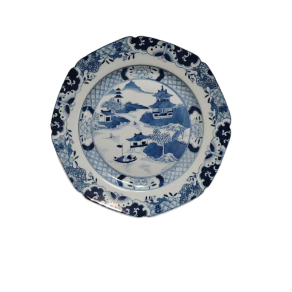 AB14269 清  青花赏盘