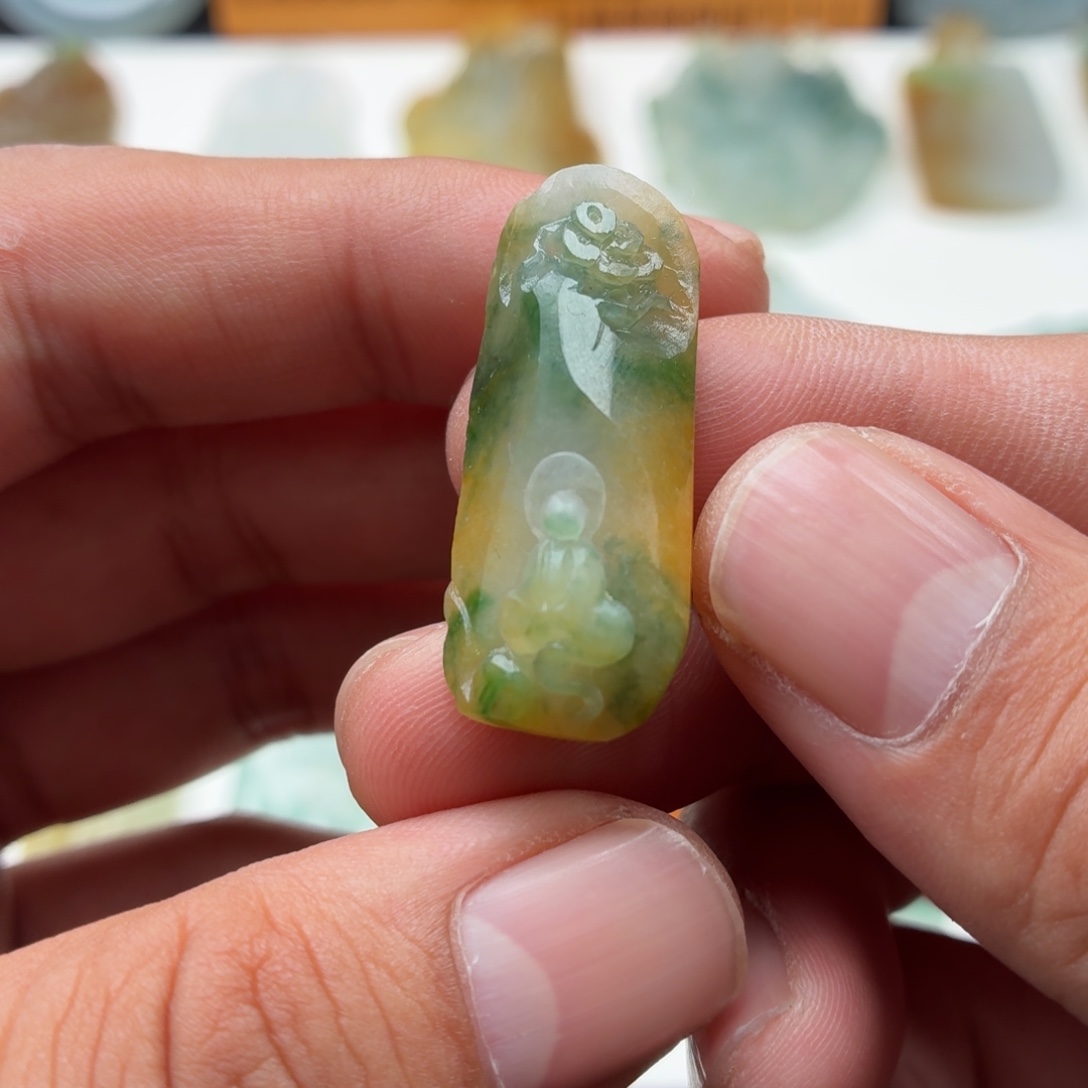 定制翡翠未镶嵌悟道