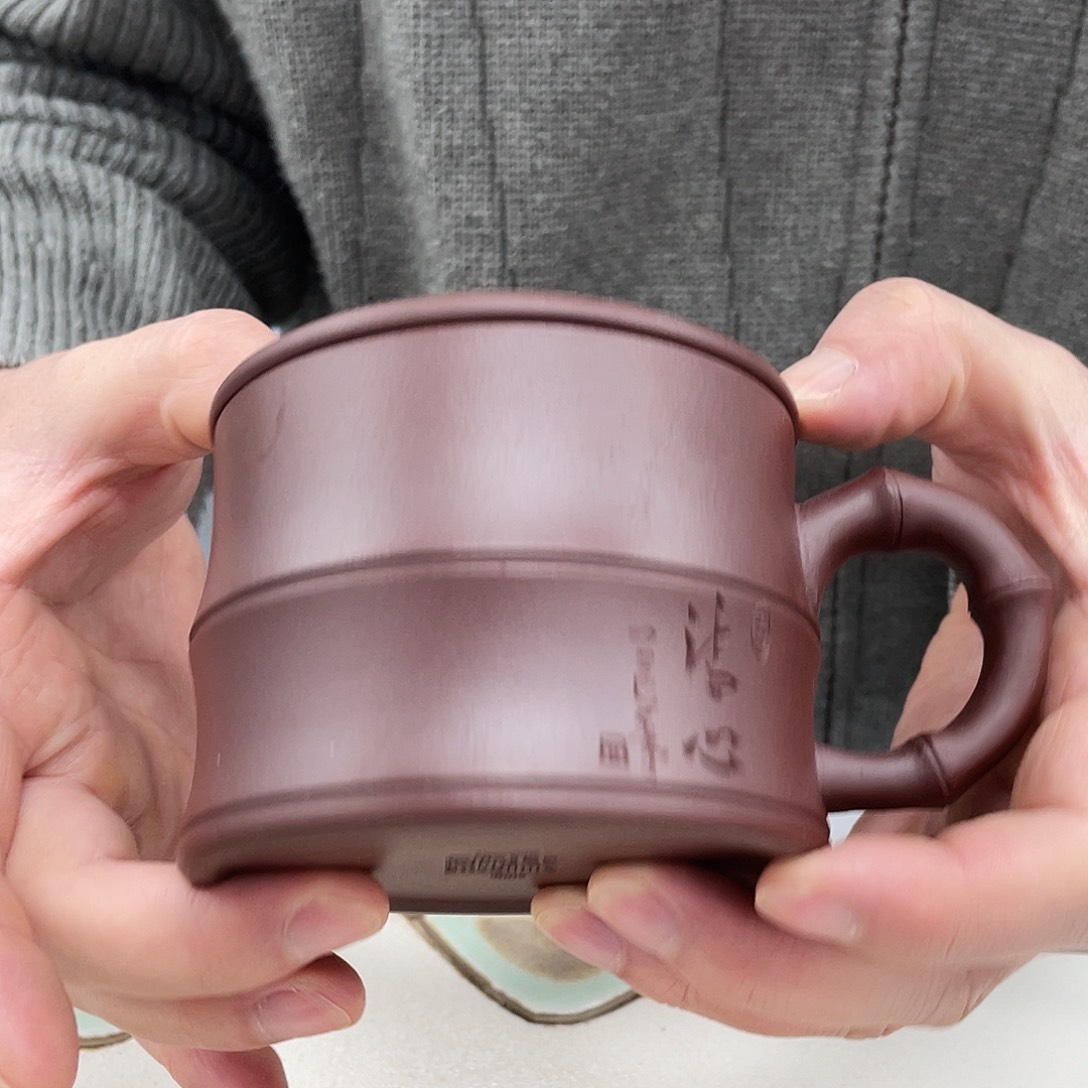 茶杯紫砂紫砂盖杯