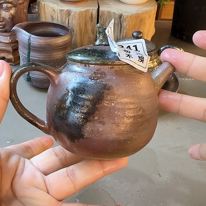 粗砂茶壶柴烧新品福利多多