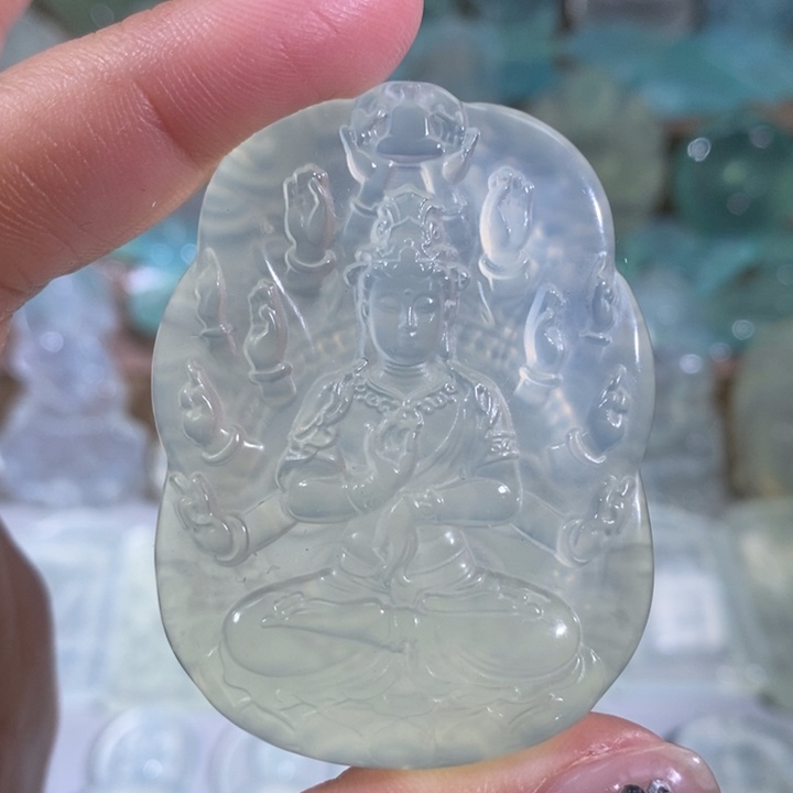 岫玉吊坠未镶嵌吊坠