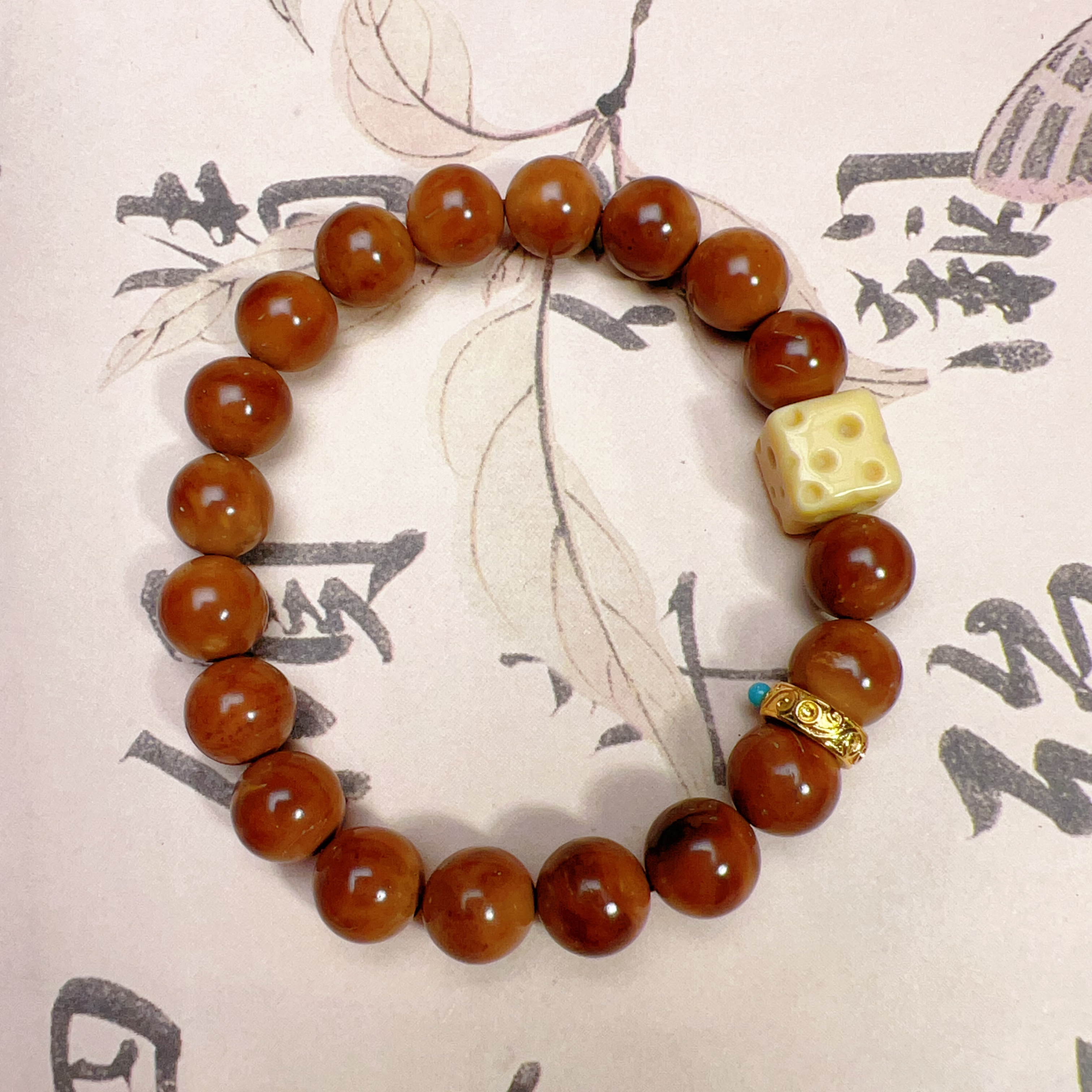 特级库克菩提高油高密库克手串男女手串10mm