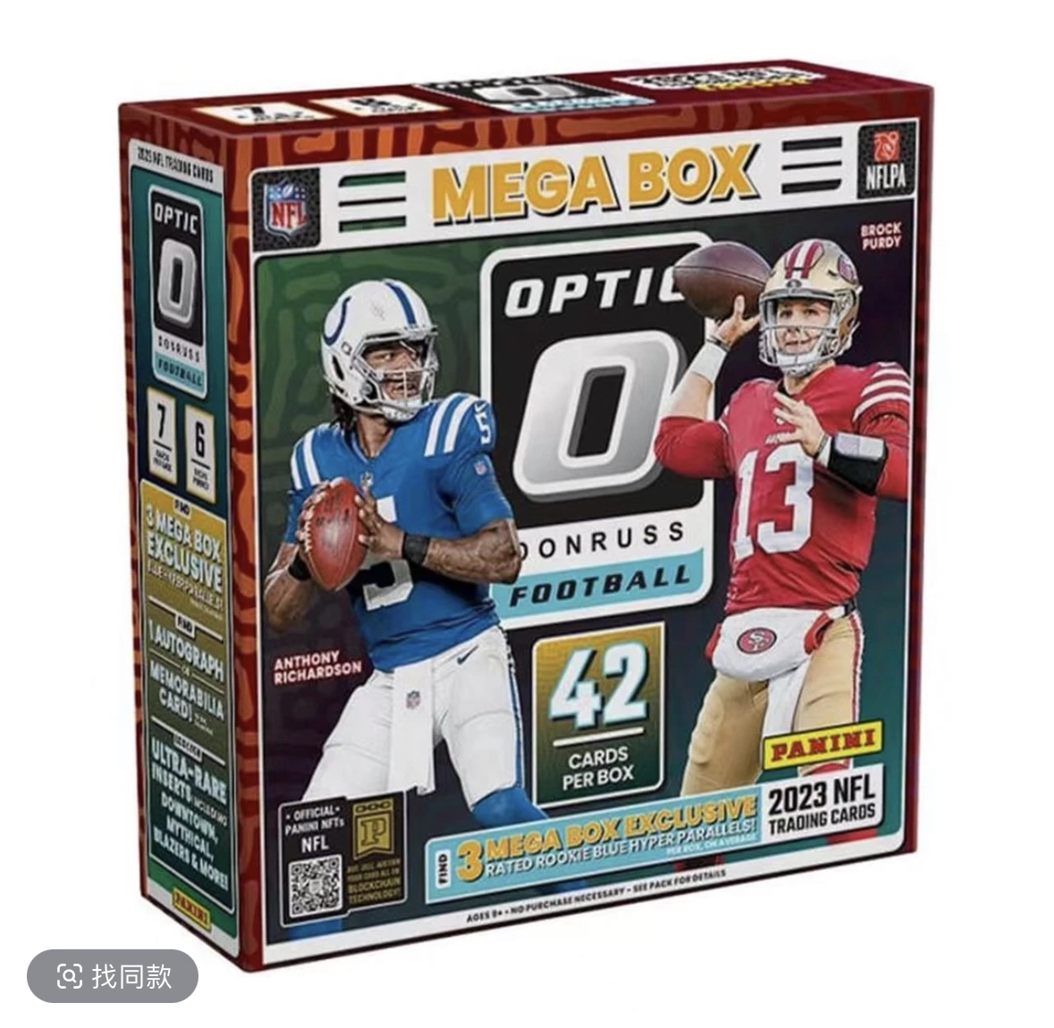 2023 Panini Donruss Optic Football Mega 橄榄球 球星卡 盒卡