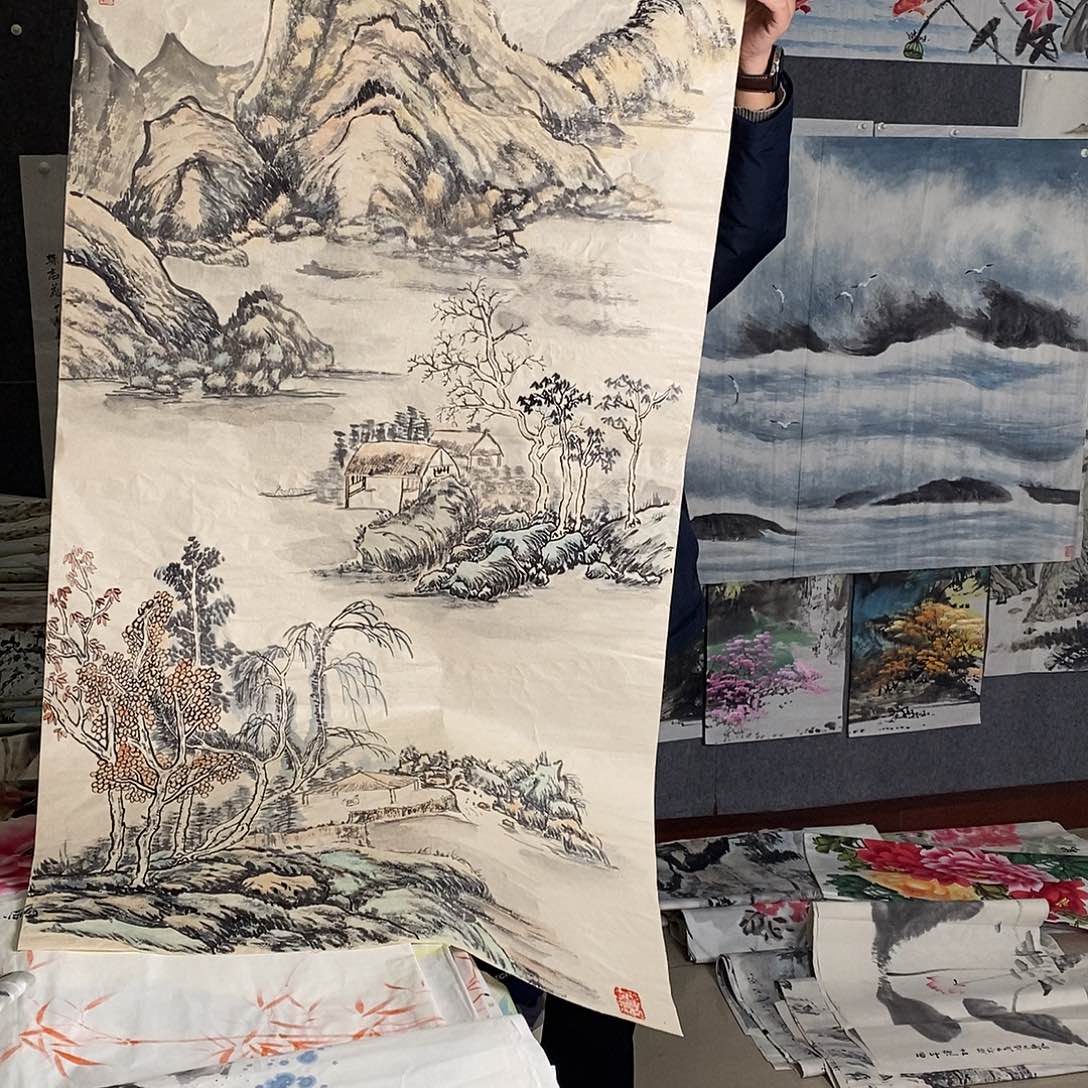 国画纯手写手绘作品90