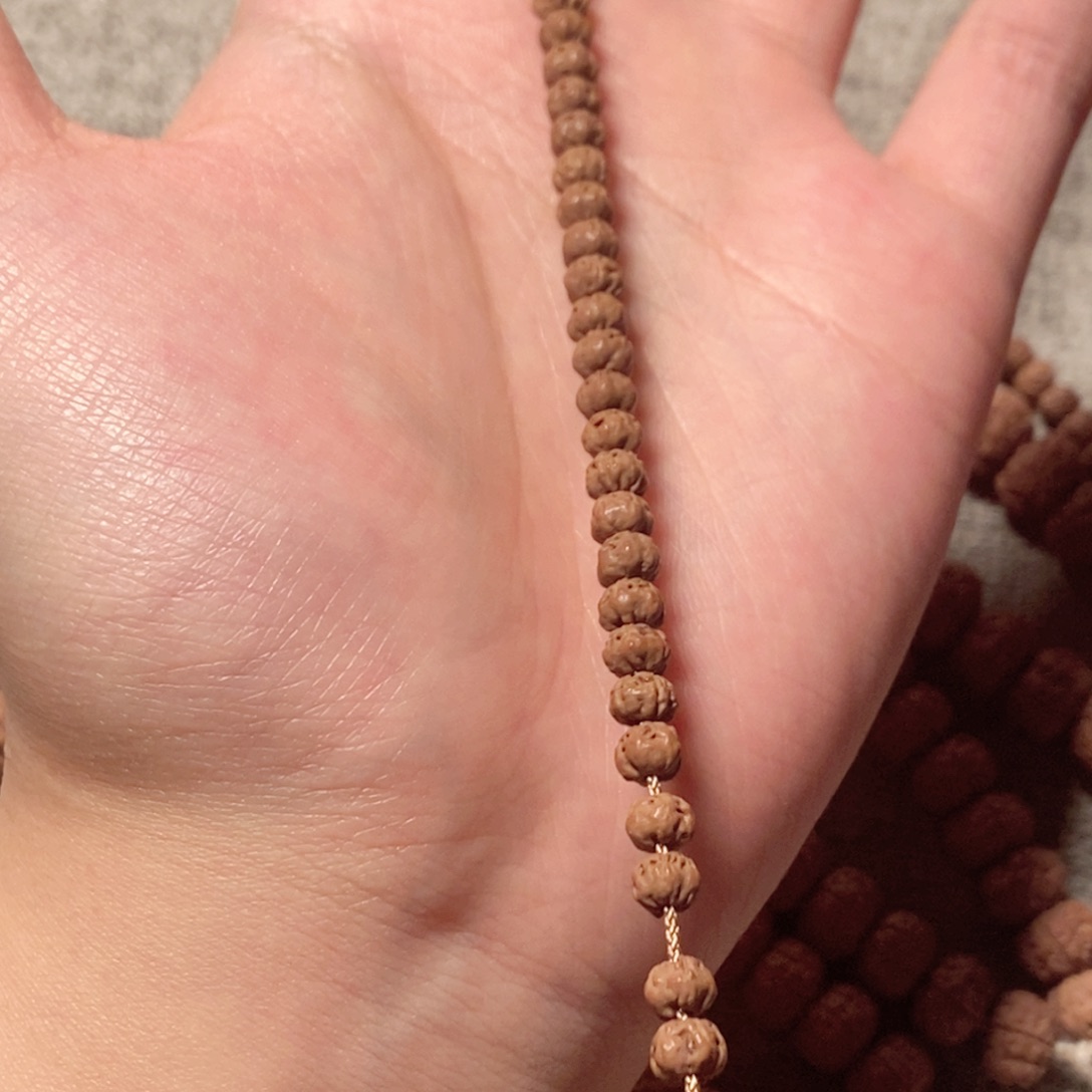 金刚菩提吊坠日***落佛手