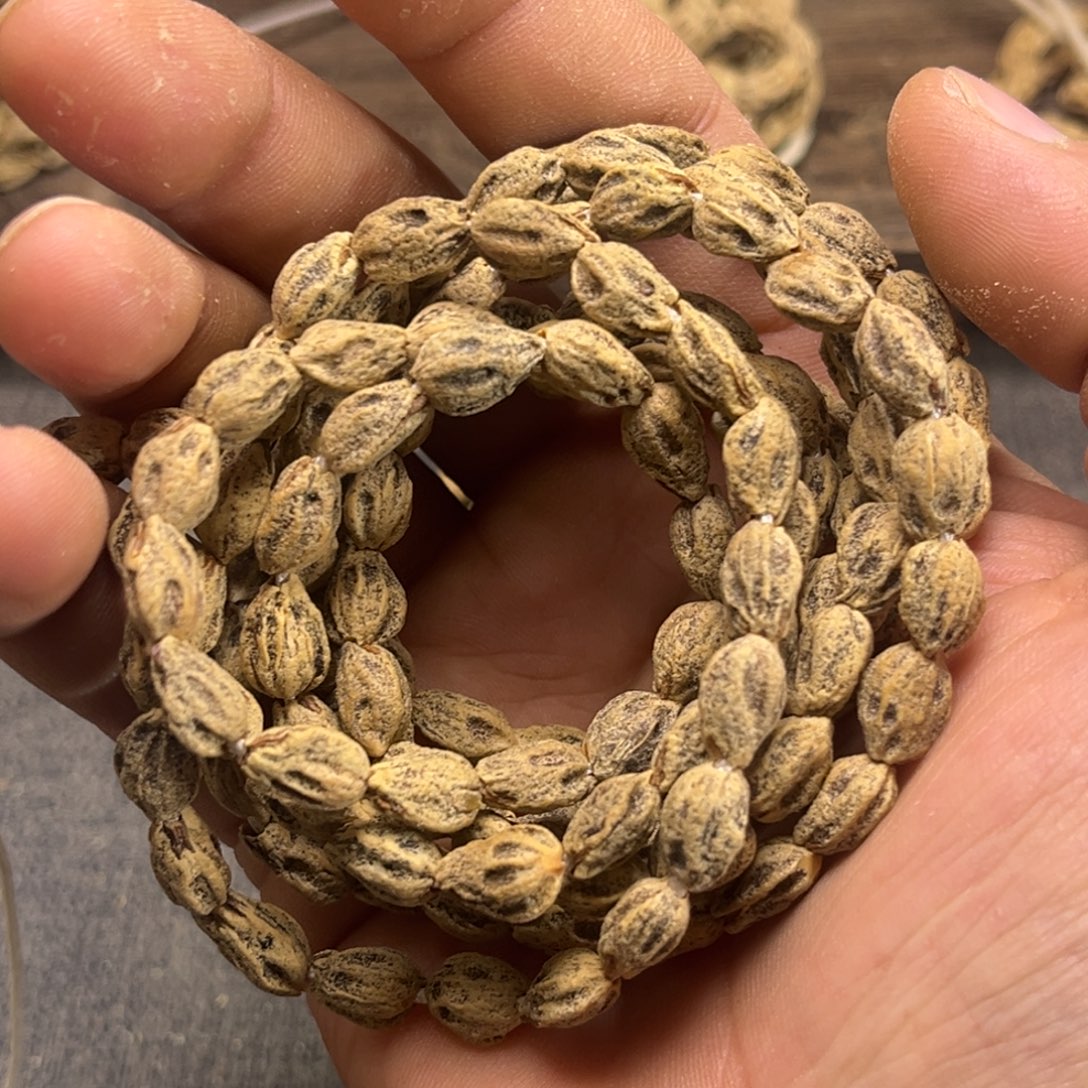 橘***红吊坠柏香籽/百香籽