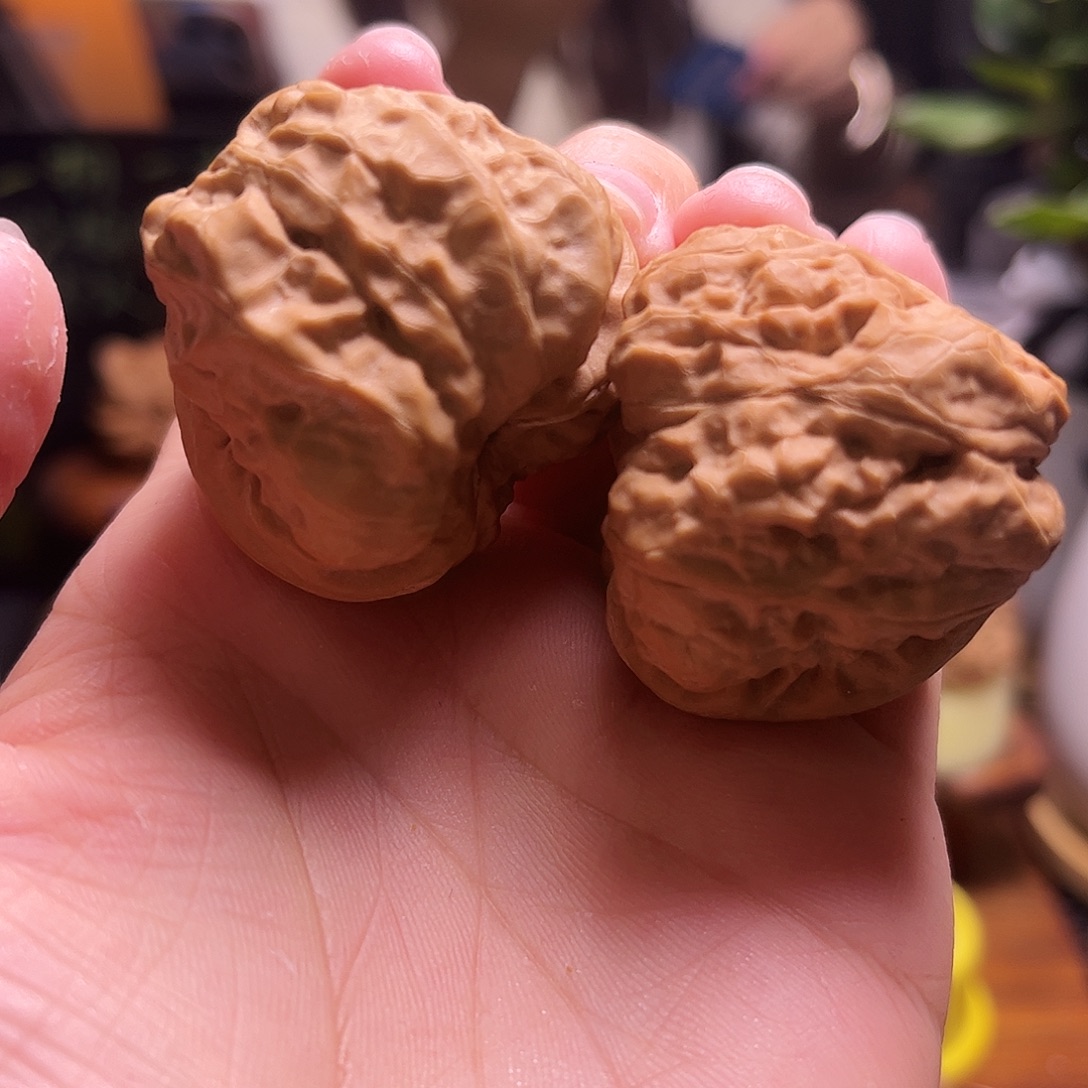 把件文玩核桃39尺白茬蛤蟆30