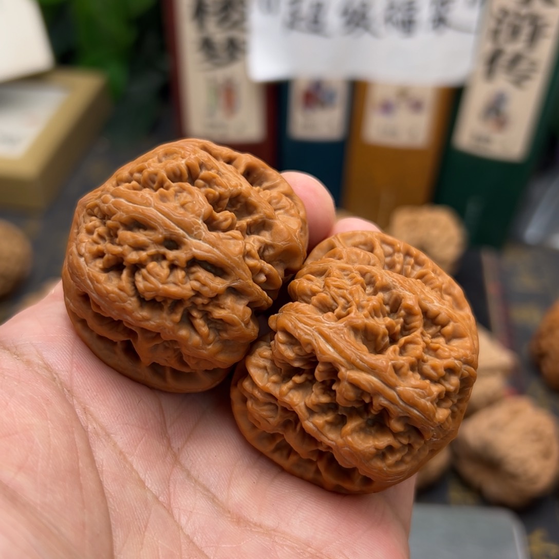 文玩核桃把件T*46平谷大粗筋