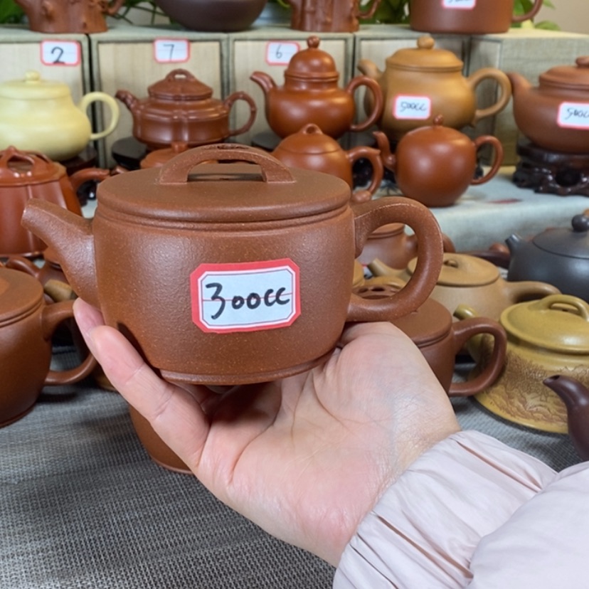 【闪购商品】紫砂茶壶红降坡汉瓦