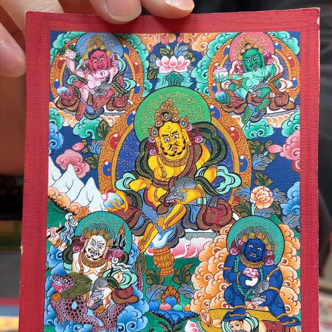 装裱画8×10五路纯手绘