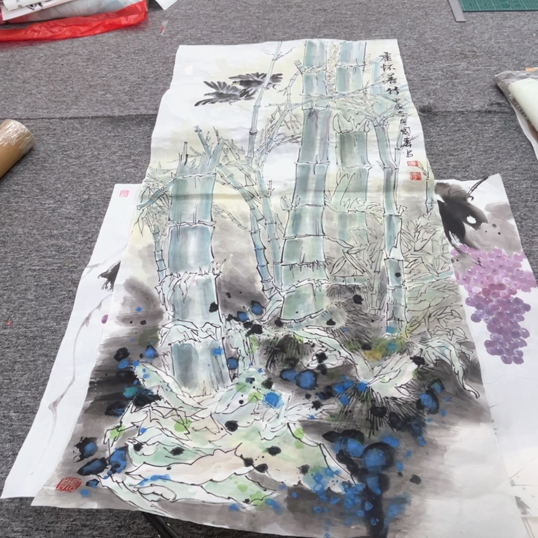 国画李国春老师作品