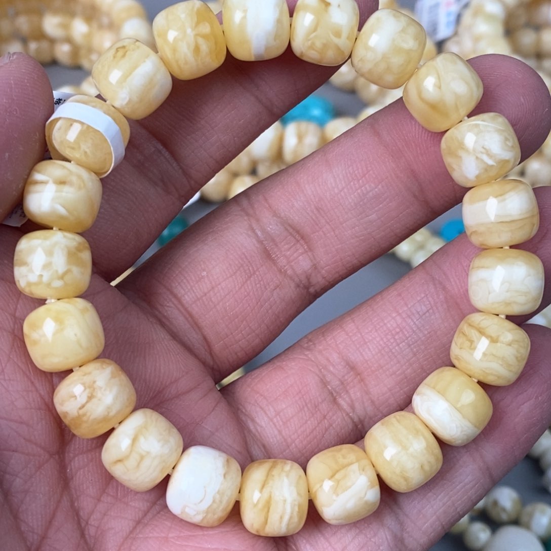 蜜蜡珠宝奇石未镶嵌11mm  16.8g