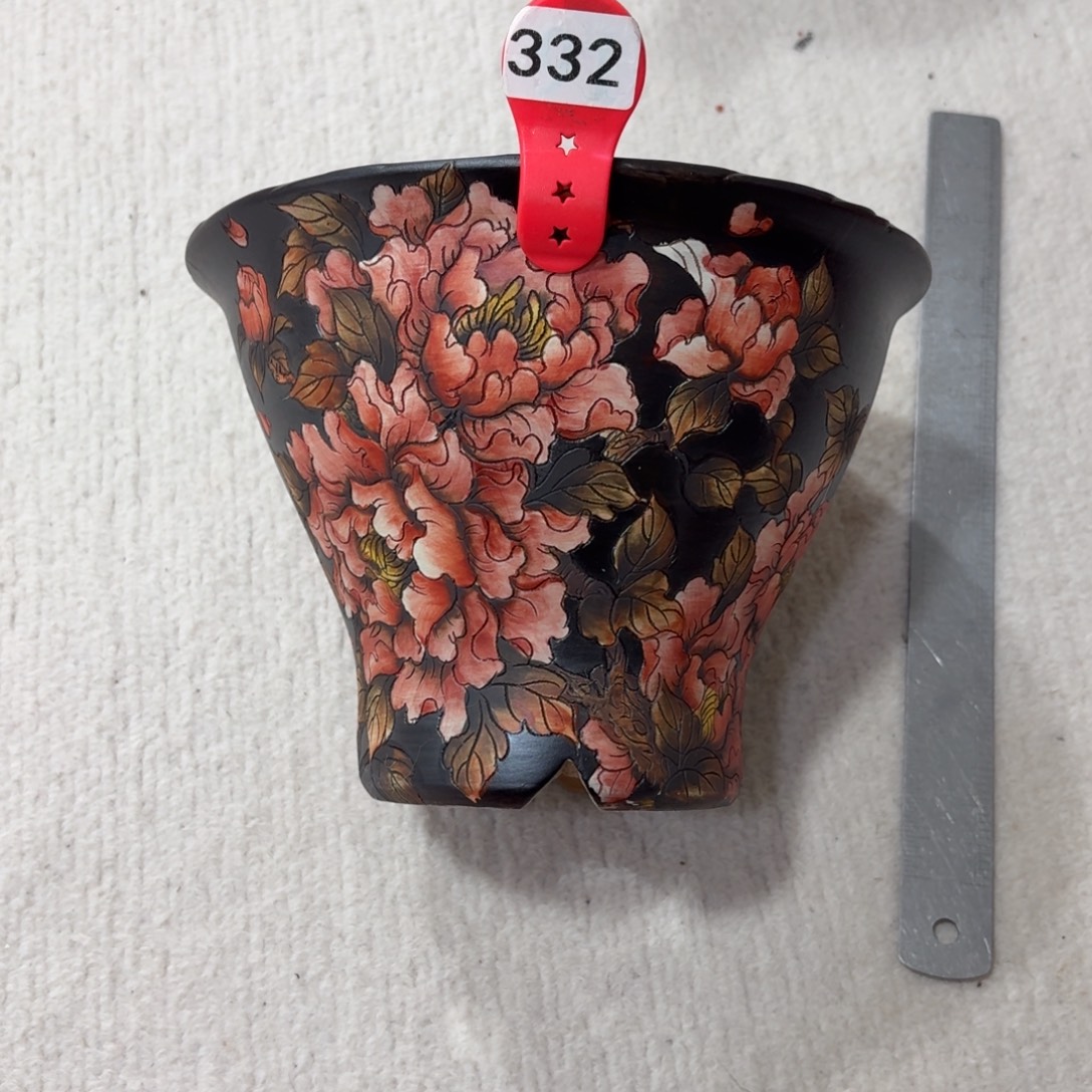 光***哥紫砂花盆陶瓷多肉花盆瑕疵