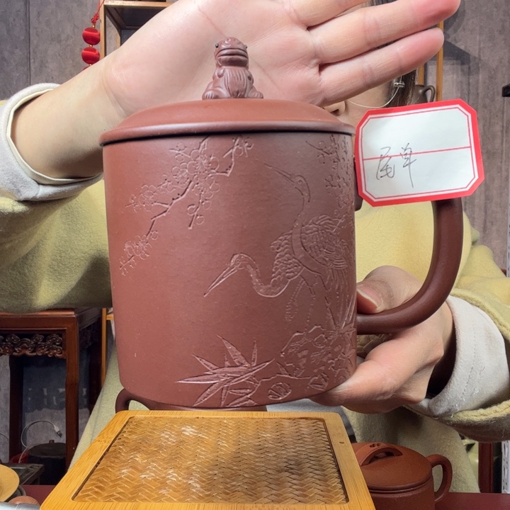 茶杯紫砂原矿紫砂杯