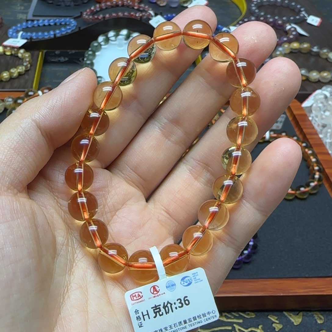 水晶手链未镶嵌手链