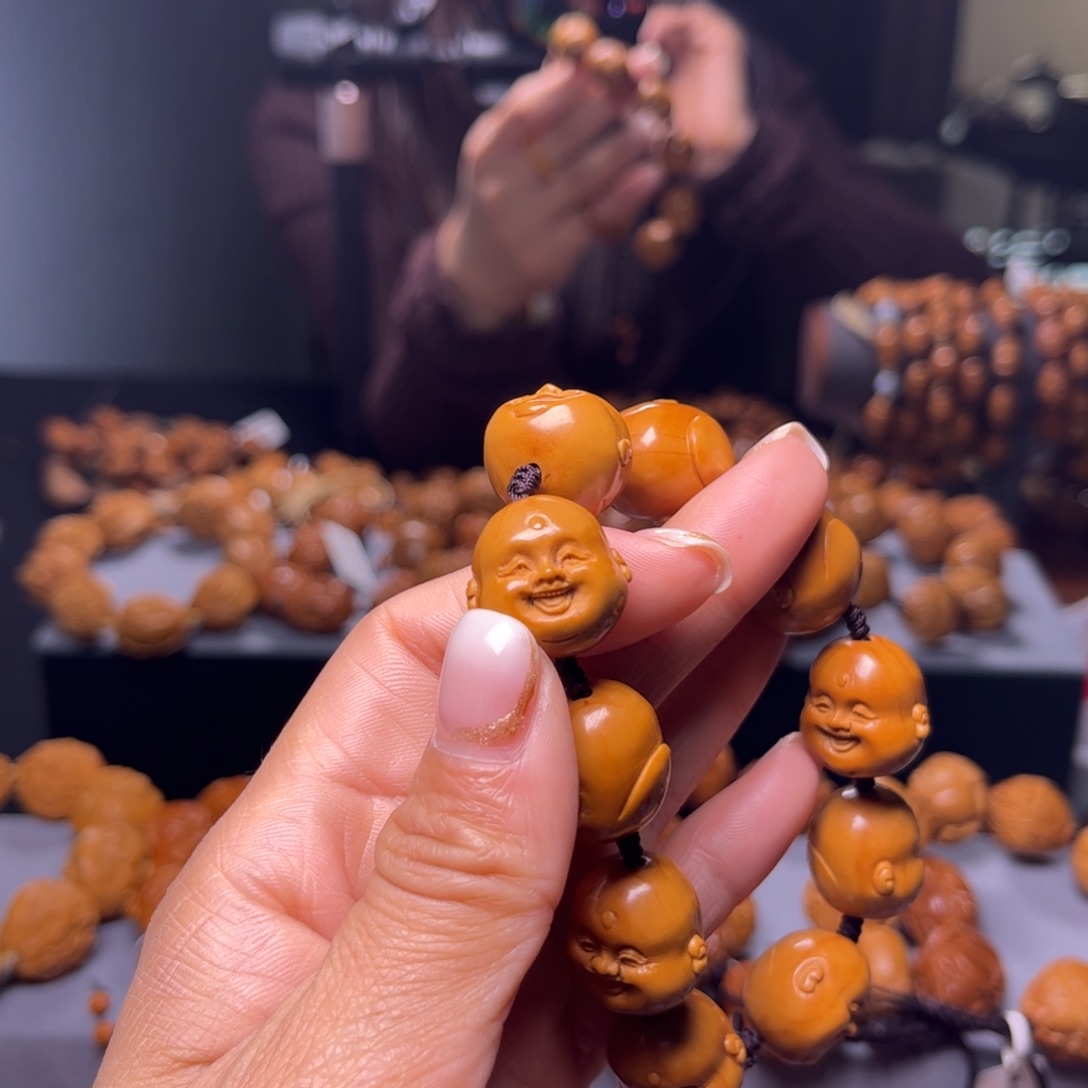 橄榄核吊坠橄榄核手串开心